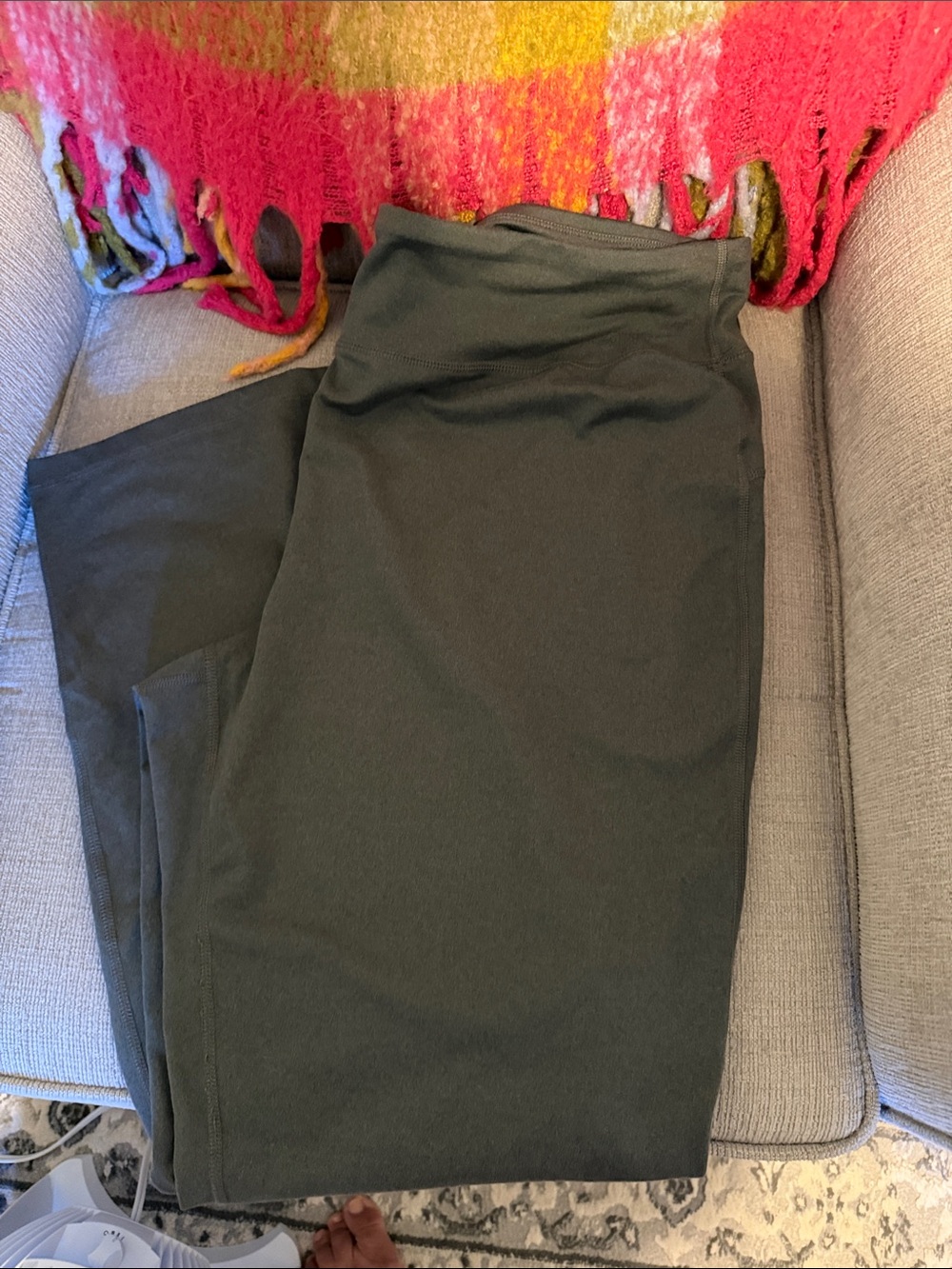 Lands' End Gray Yoga Pants - never worn!!!!  NWOT